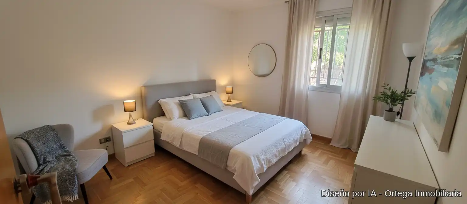Schlafzimmer von Wohnung zum Verkauf in Terrassa
