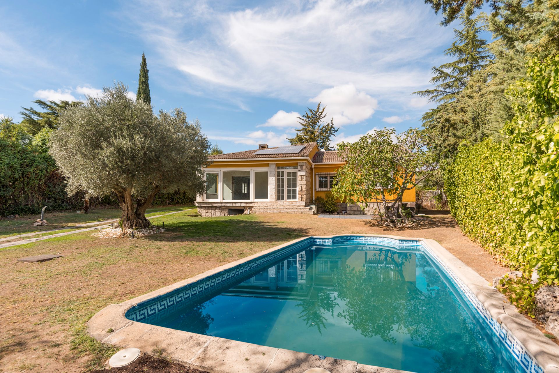 Garden of House or chalet for sale in El Molar (Madrid)  with Heating, Private garden and Swimming Pool