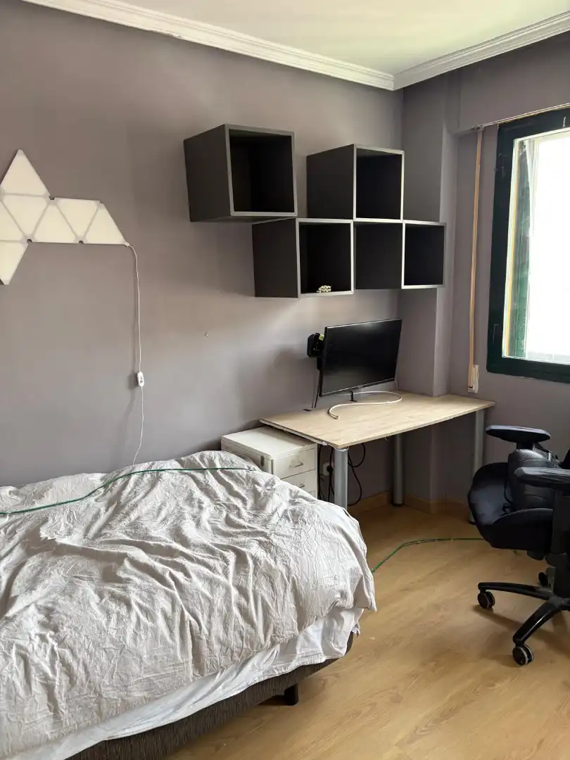 Bedroom of Flat for sale in San Lorenzo de El Escorial  with Heating, Parquet flooring and Storage room