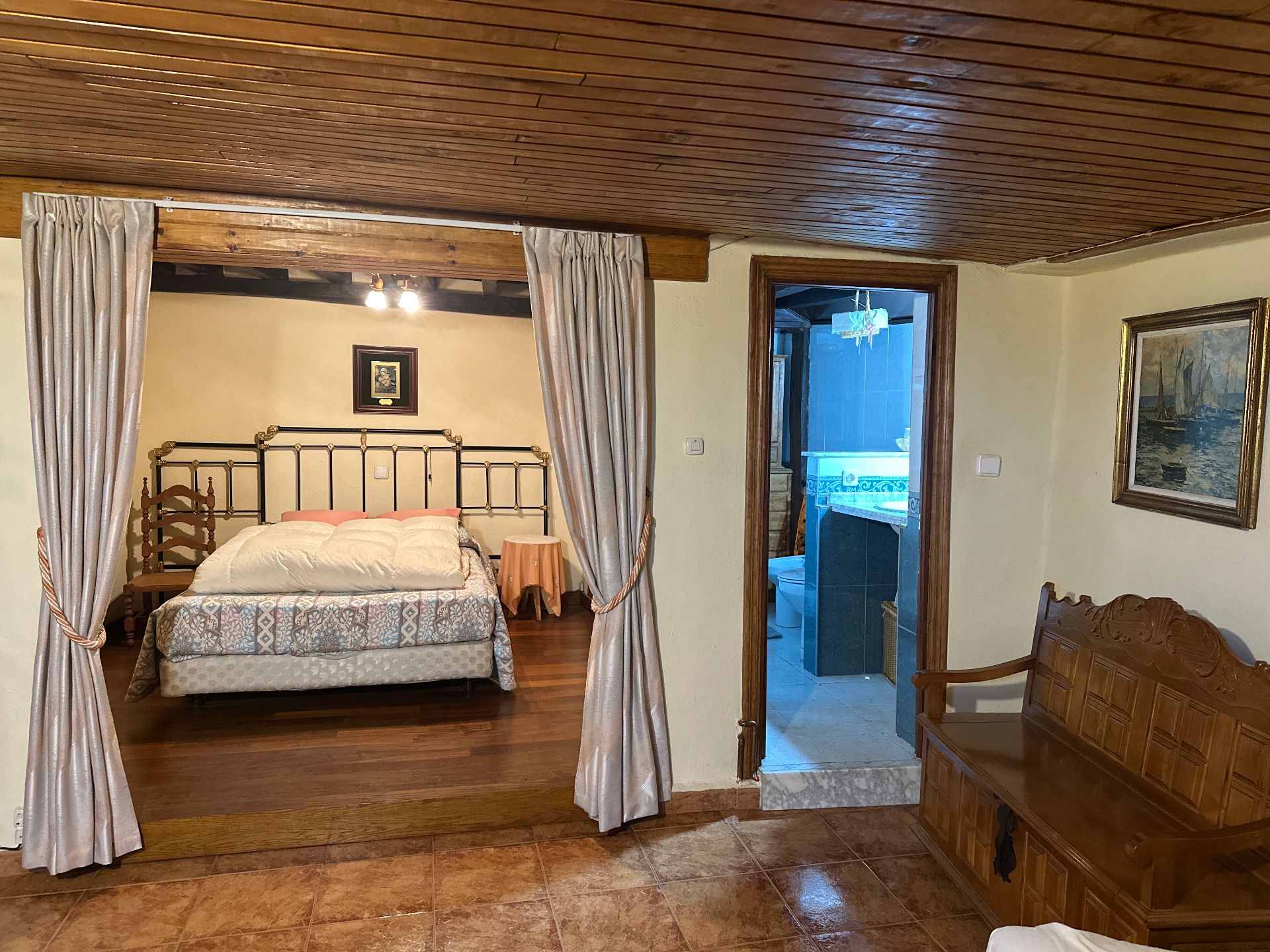 Bedroom of House or chalet for sale in Sequeros  with Heating, Terrace and Oven