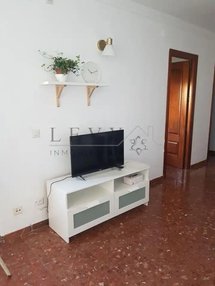 Wohnzimmer von Wohnung zur Miete in Málaga mit Heizung und Möbliert