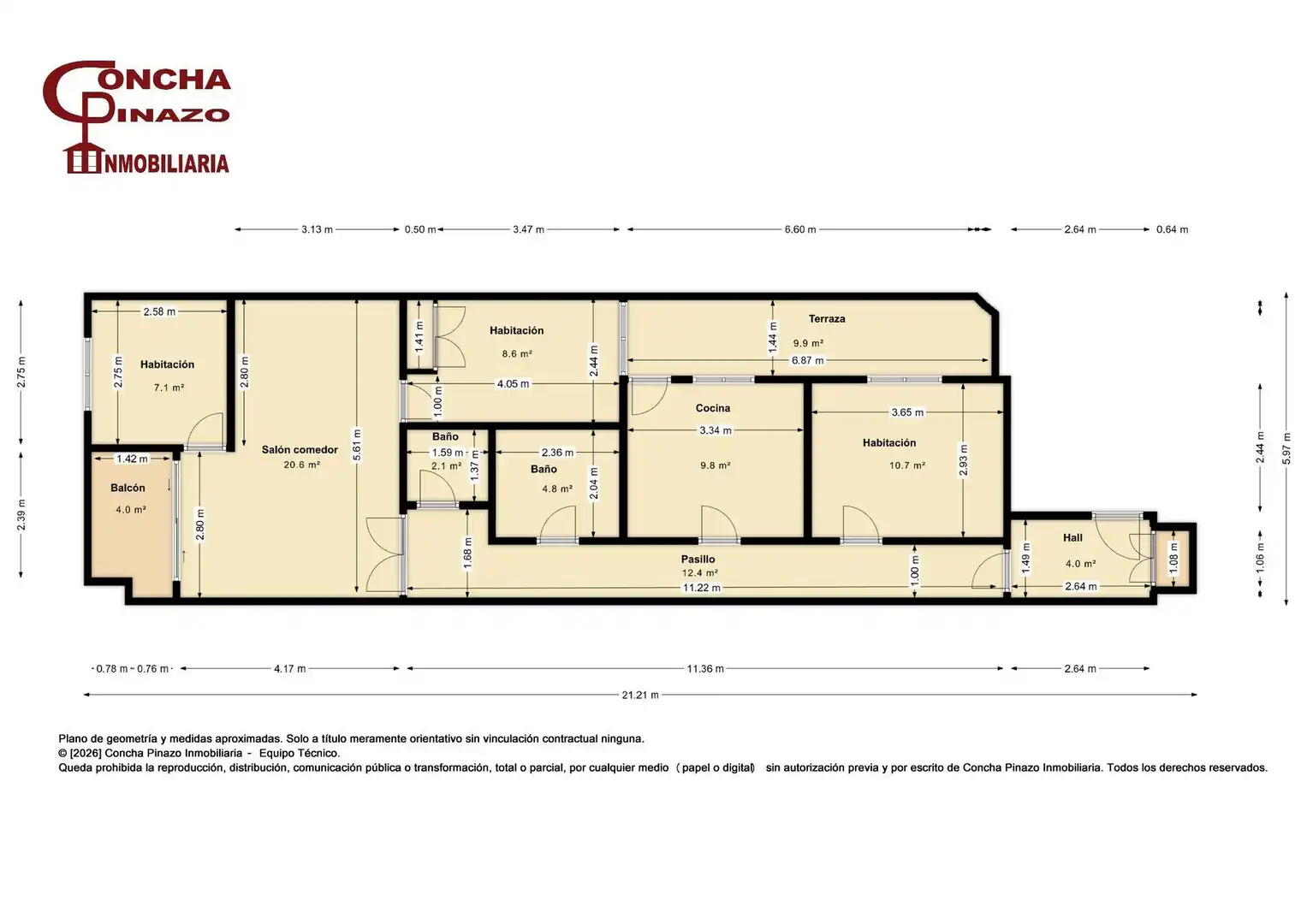 Flat for sale in MESTRE SERRANO, Centro Ciudad