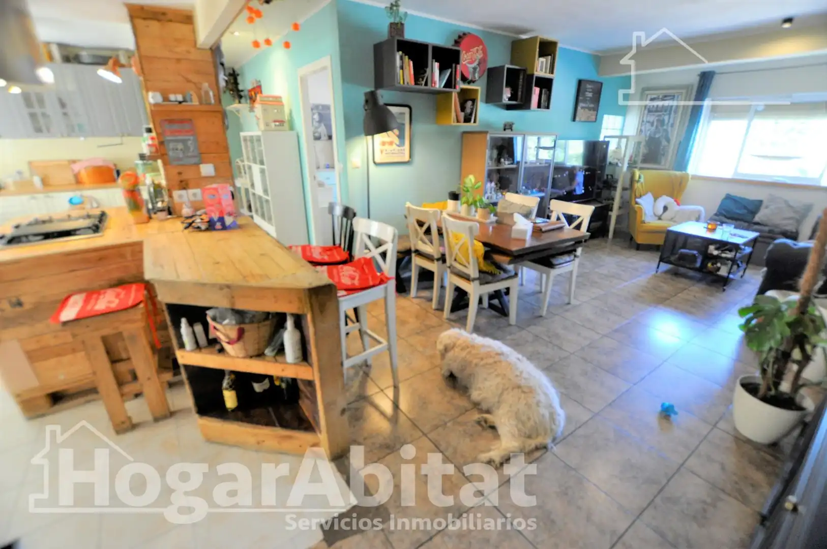 Cocina de Piso en venta en Valencia con Terraza