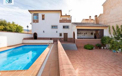 Exterior view of House or chalet for sale in Gójar  with Air Conditioner, Heating and Terrace