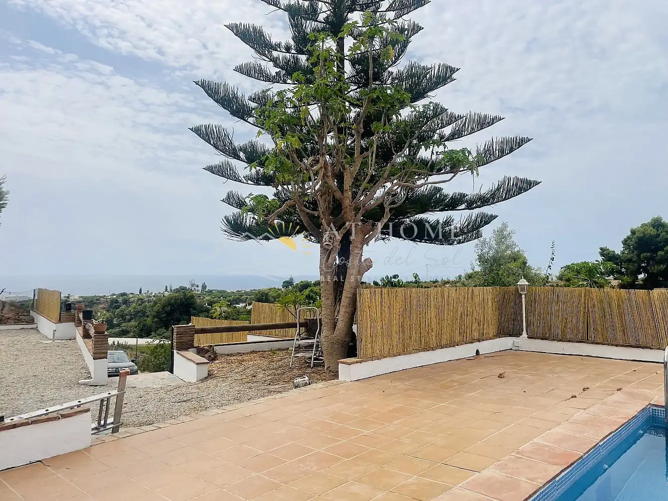 Terraza de Casa o chalet de alquiler en Nerja con Terraza, Piscina y Horno