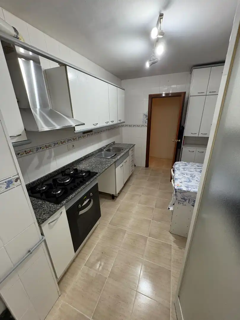Kitchen of Flat for sale in Terrassa  with Air Conditioner, Heating and Private garden