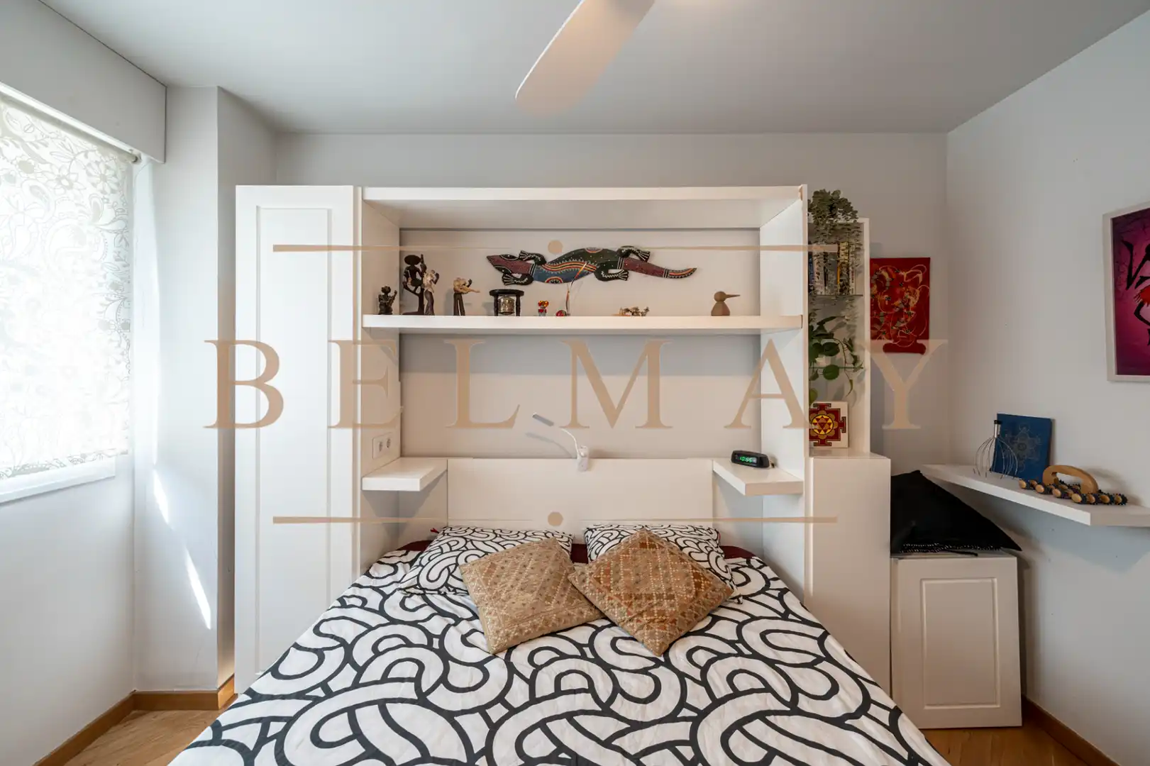 Bedroom of Flat for sale in Madrid  with Air Conditioner, Heating and Parquet flooring
