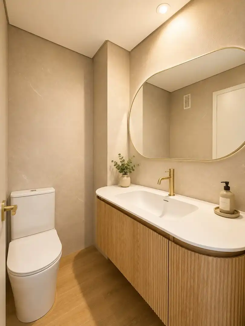 Badezimmer von Wohnungen zur Miete in Alcúdia mit Terrasse und Möbliert