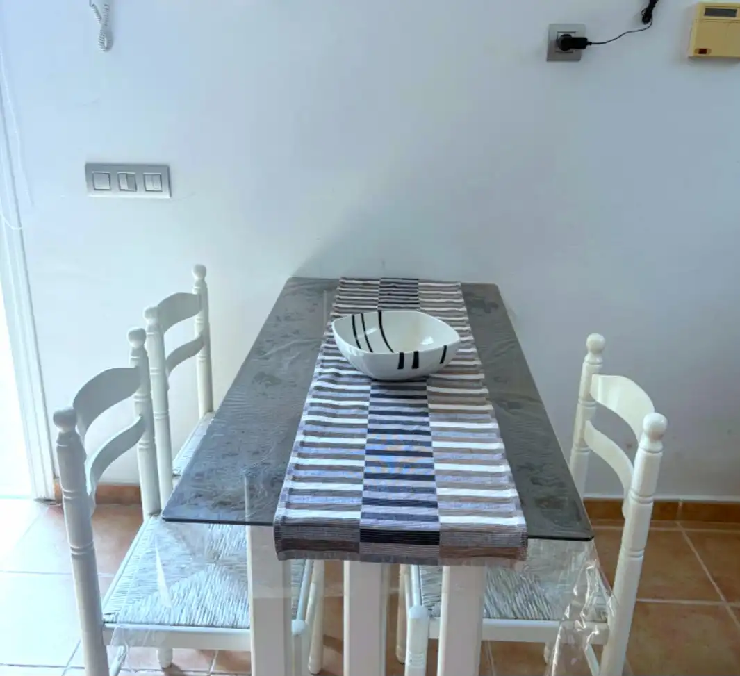 Comedor de Apartamento de alquiler en Las Palmas de Gran Canaria con Jardín privado, Terraza y Amueblado