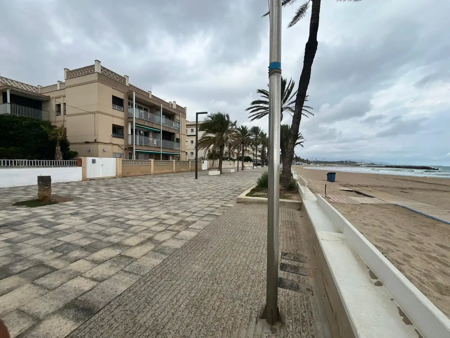 Exterior view of Flat for sale in Cubelles  with Air Conditioner, Parquet flooring and Terrace