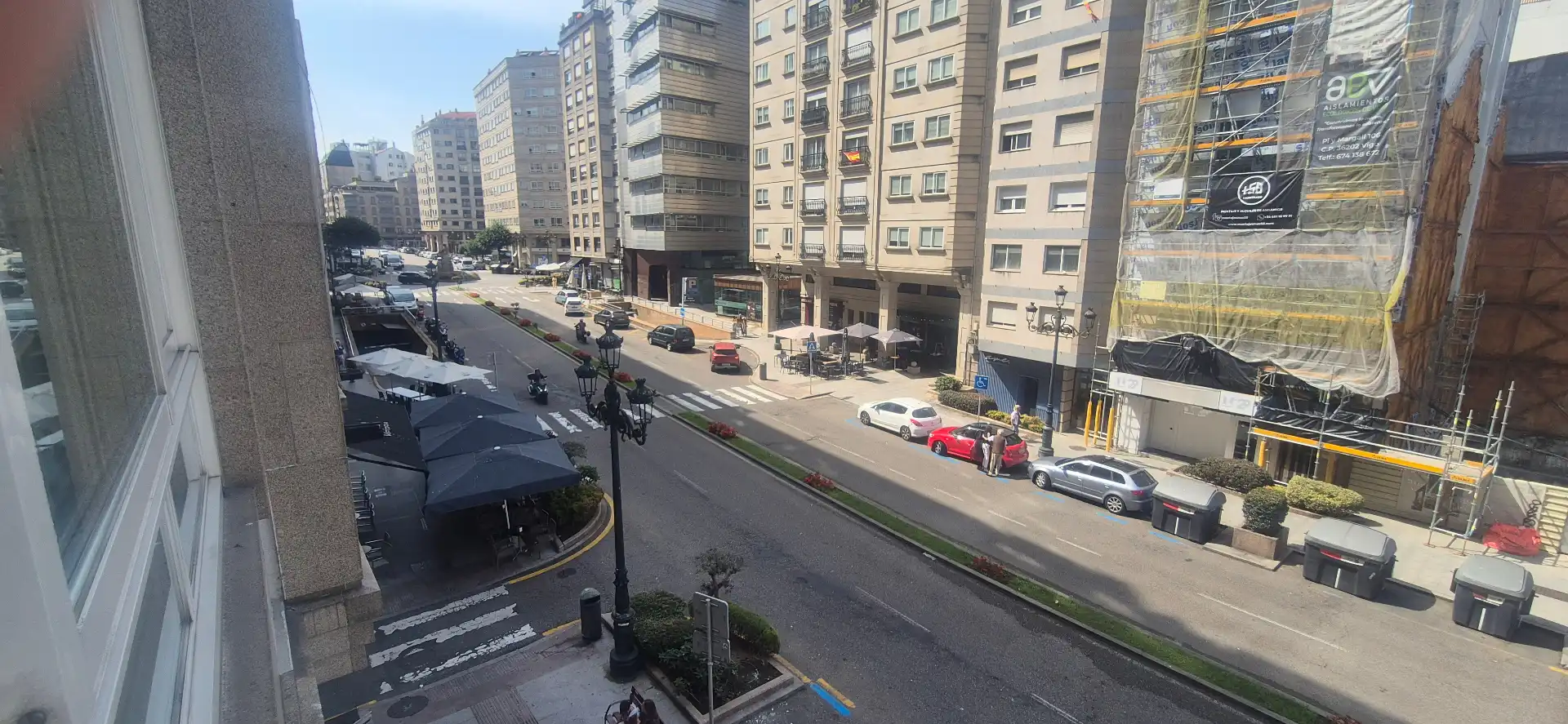 Exterior view of Flat for rent in Vigo   with Heating, Parquet flooring and Storage room