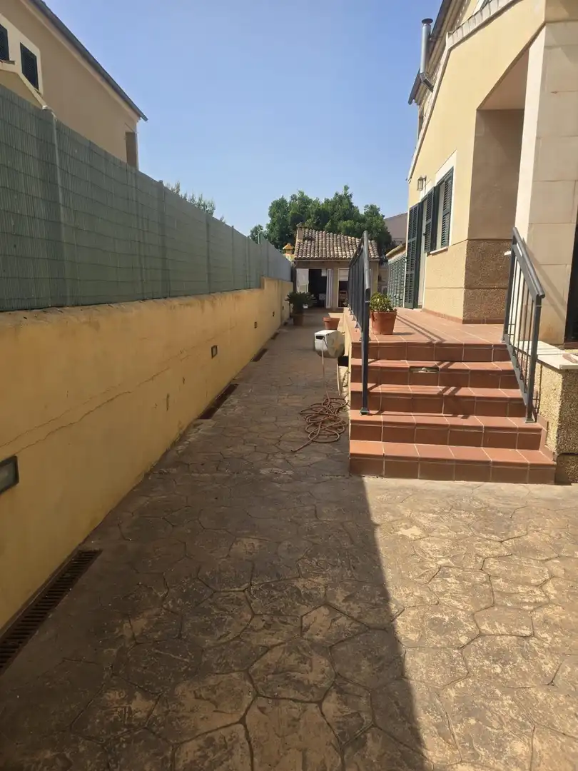 Terrassa de Casa adosada en venda en Marratxí amb Aire condicionat, Calefacció i Jardí privat