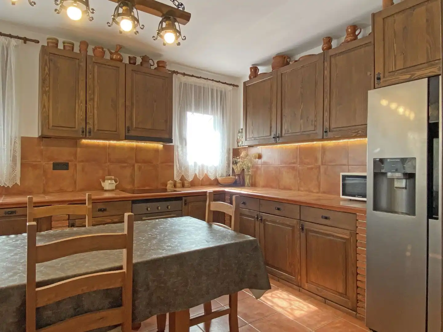 Cocina de Casa o chalet en venta en Sant Vicenç Dels Horts con Aire acondicionado, Terraza y Piscina