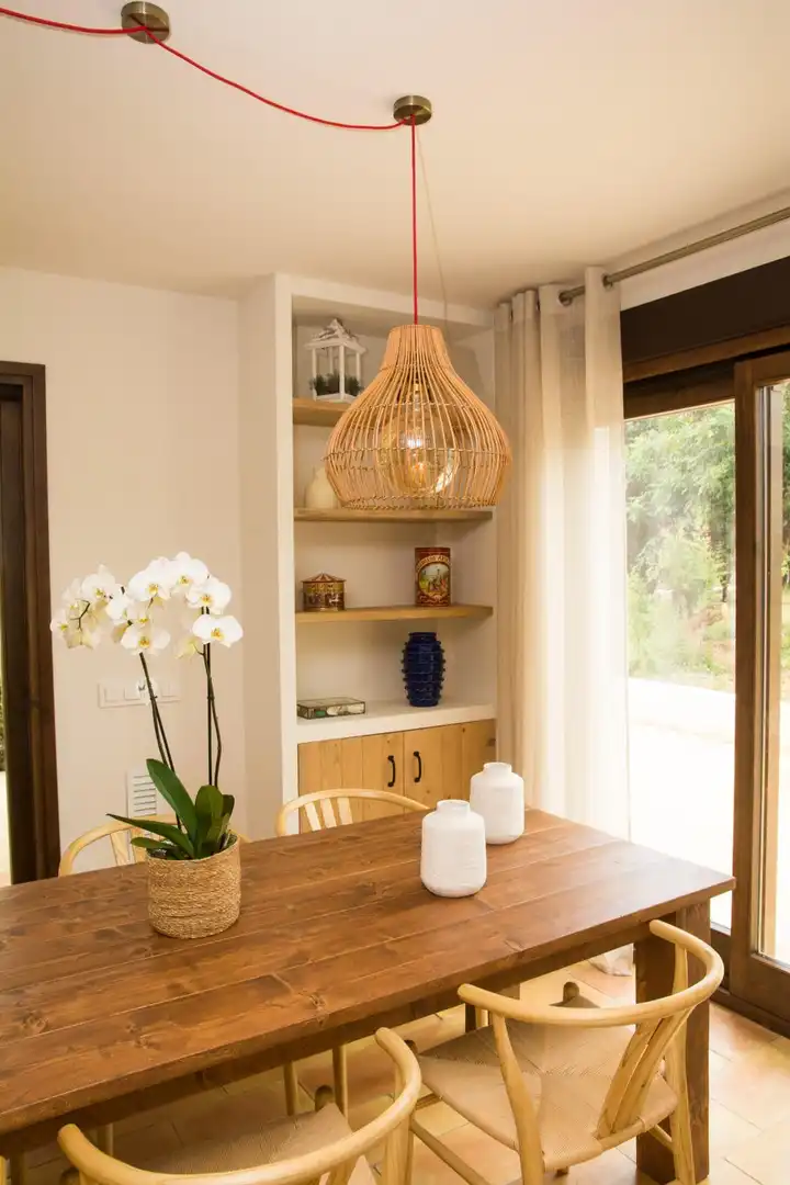 Dining room of Houses for rent in Pedreguer  with Air Conditioner, Heating and Private garden