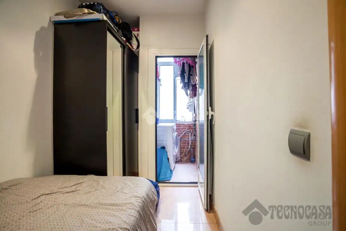 Schlafzimmer von Wohnung zum Verkauf in Barcelona mit Klimaanlage, Heizung und Möbliert
