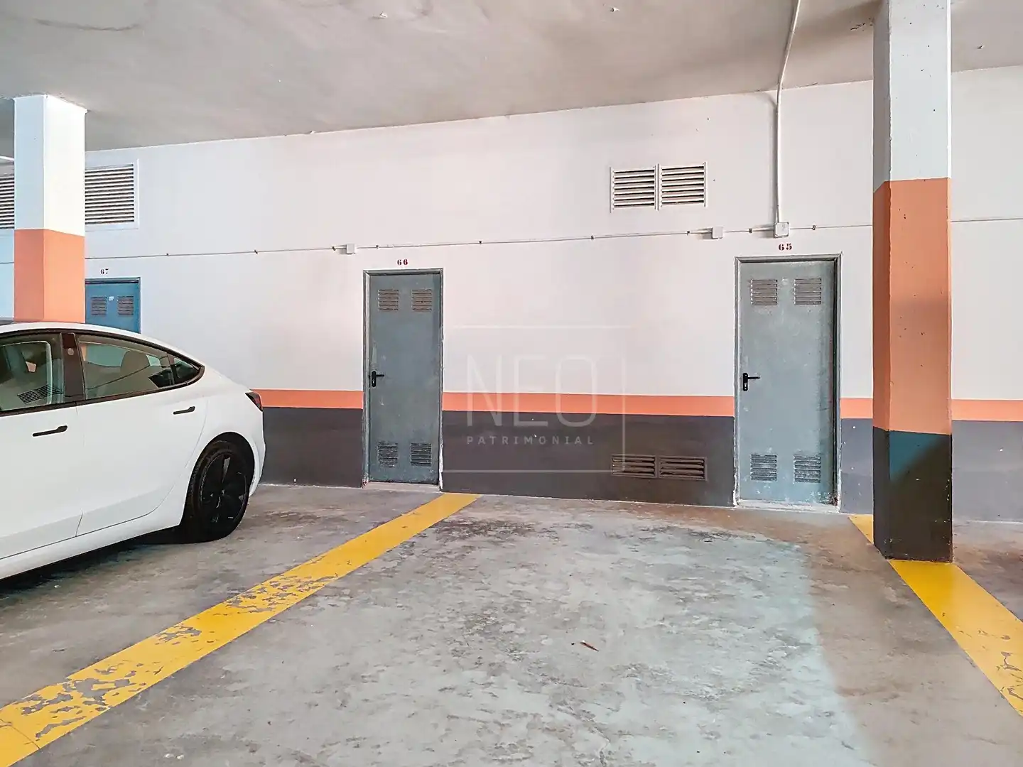 Parking of Flat for sale in Dénia  with Air Conditioner, Private garden and Terrace