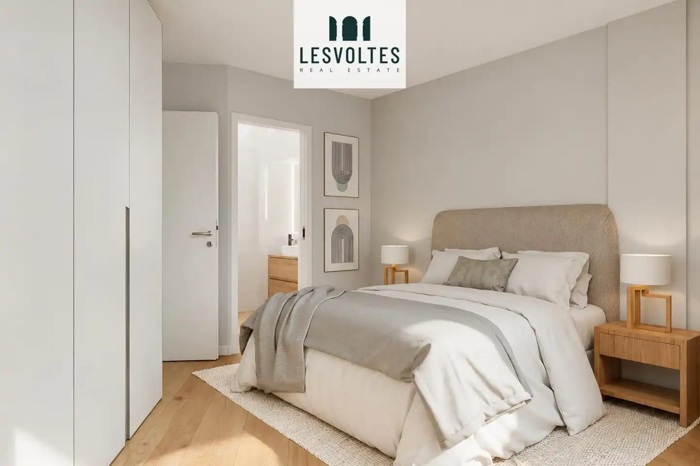 Bedroom of Flat for sale in Palafrugell  with Air Conditioner, Parquet flooring and Balcony