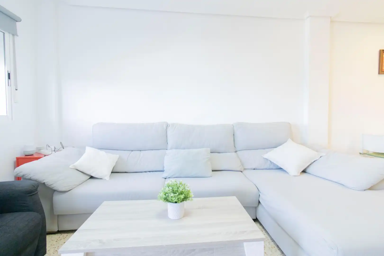 Sala de estar de Piso en venta en Valencia con Aire acondicionado, Trastero y Balcón