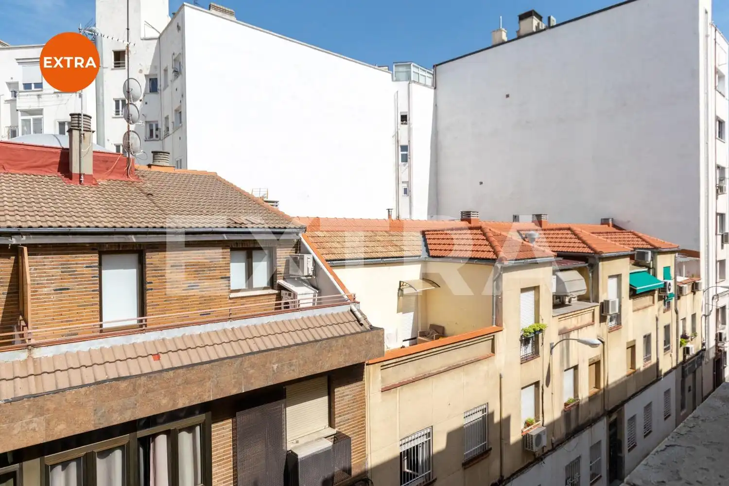 Terrasse von Wohnungen zur Miete in Madrid mit Klimaanlage, Heizung und Möbliert