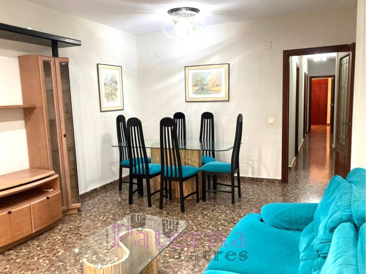 Menjador de Pis en venda en Paterna amb Aire condicionat i Balcó