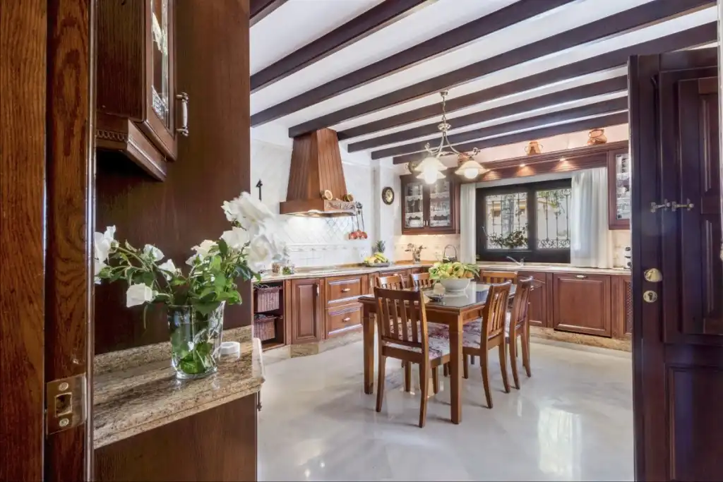Cocina de Casa o chalet en venta en Alhaurín El Grande con Aire acondicionado, Calefacción y Jardín privado