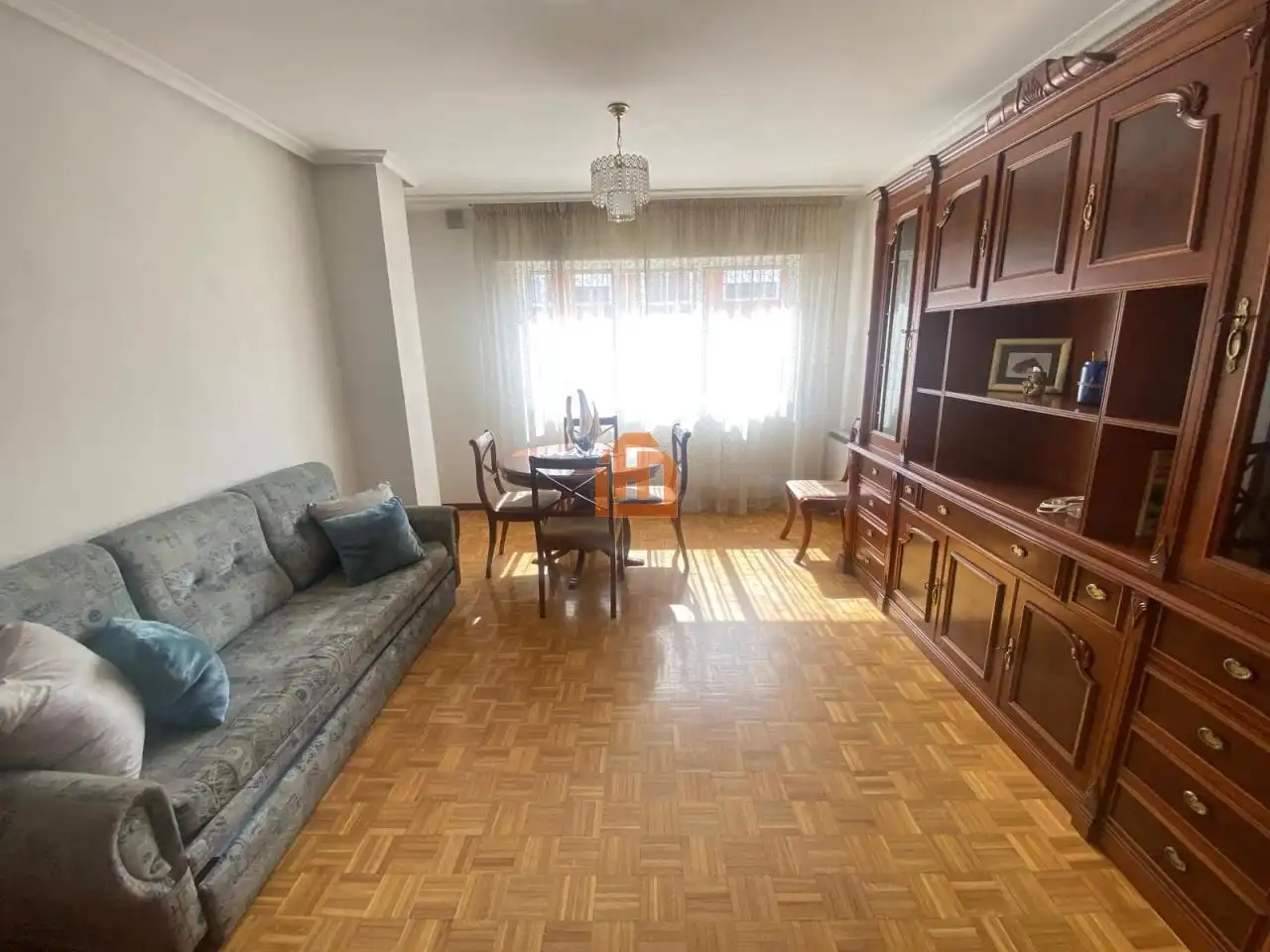 Wohnzimmer von Wohnungen zum Verkauf in San Andrés del Rabanedo mit Heizung, Parkett und Abstellraum