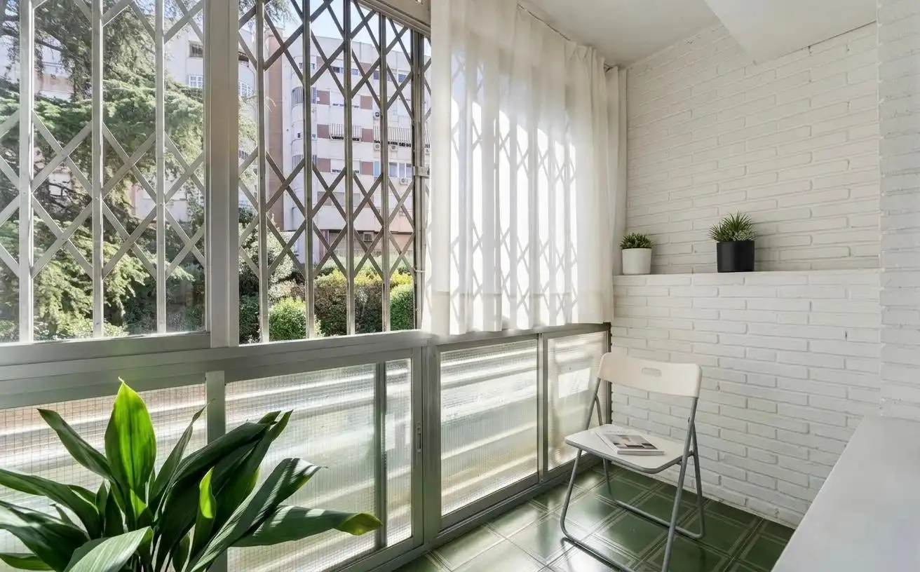 Balcony of Flat for sale in Madrid  with Heating and Terrace