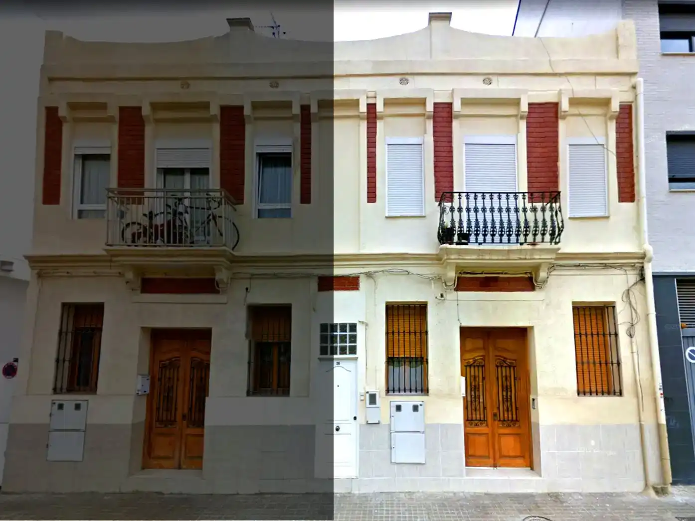 Vista exterior de Piso en venta en  Valencia Capital con Aire acondicionado y Balcón