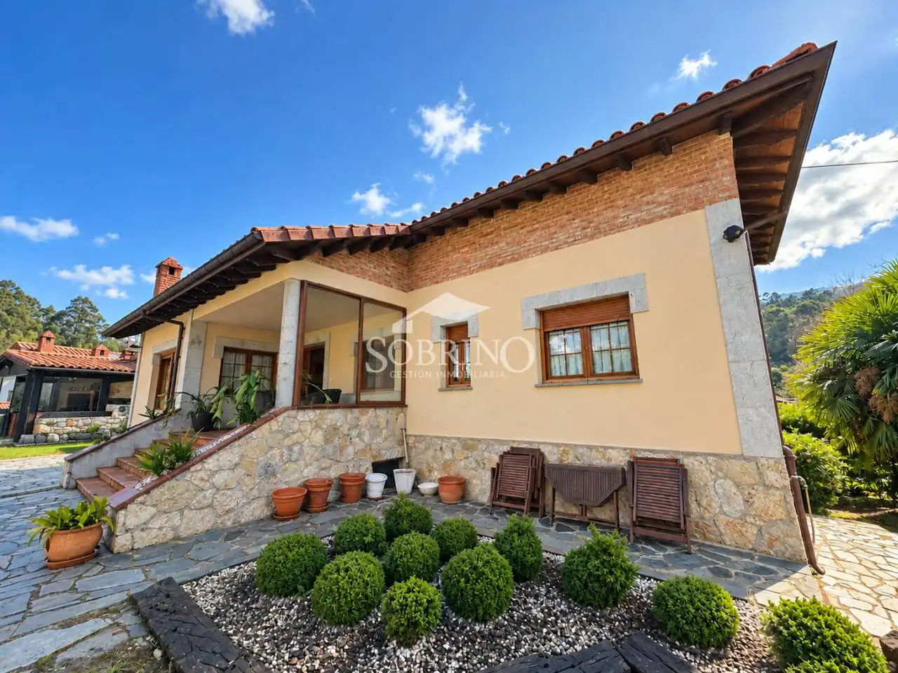 Vista exterior de Casa o chalet en venta en Vibaña - Ardisana - Caldueño