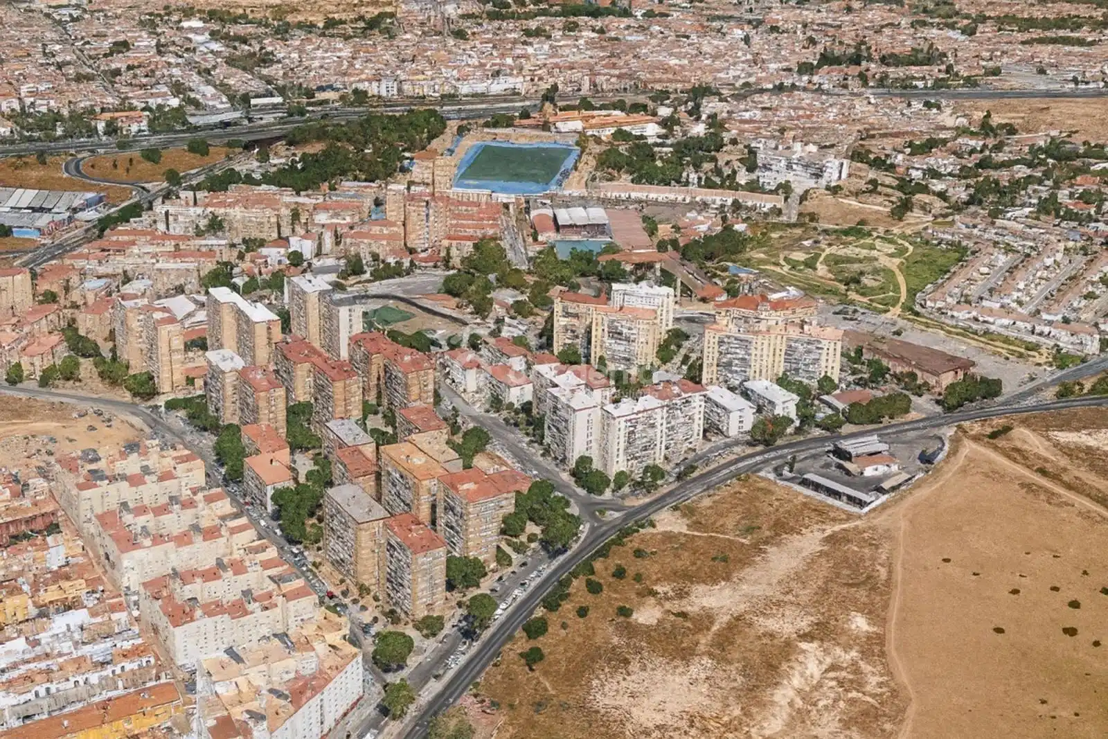 Exterior view of Flat for sale in Tomares