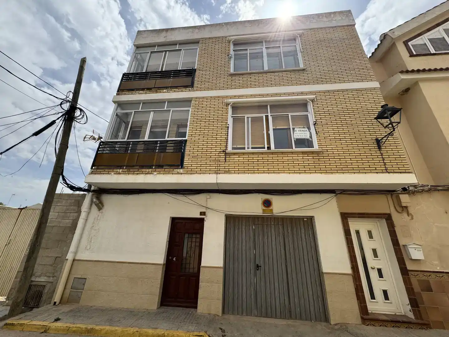 Vista exterior de Piso en venta en Villalgordo del Júcar con Balcón