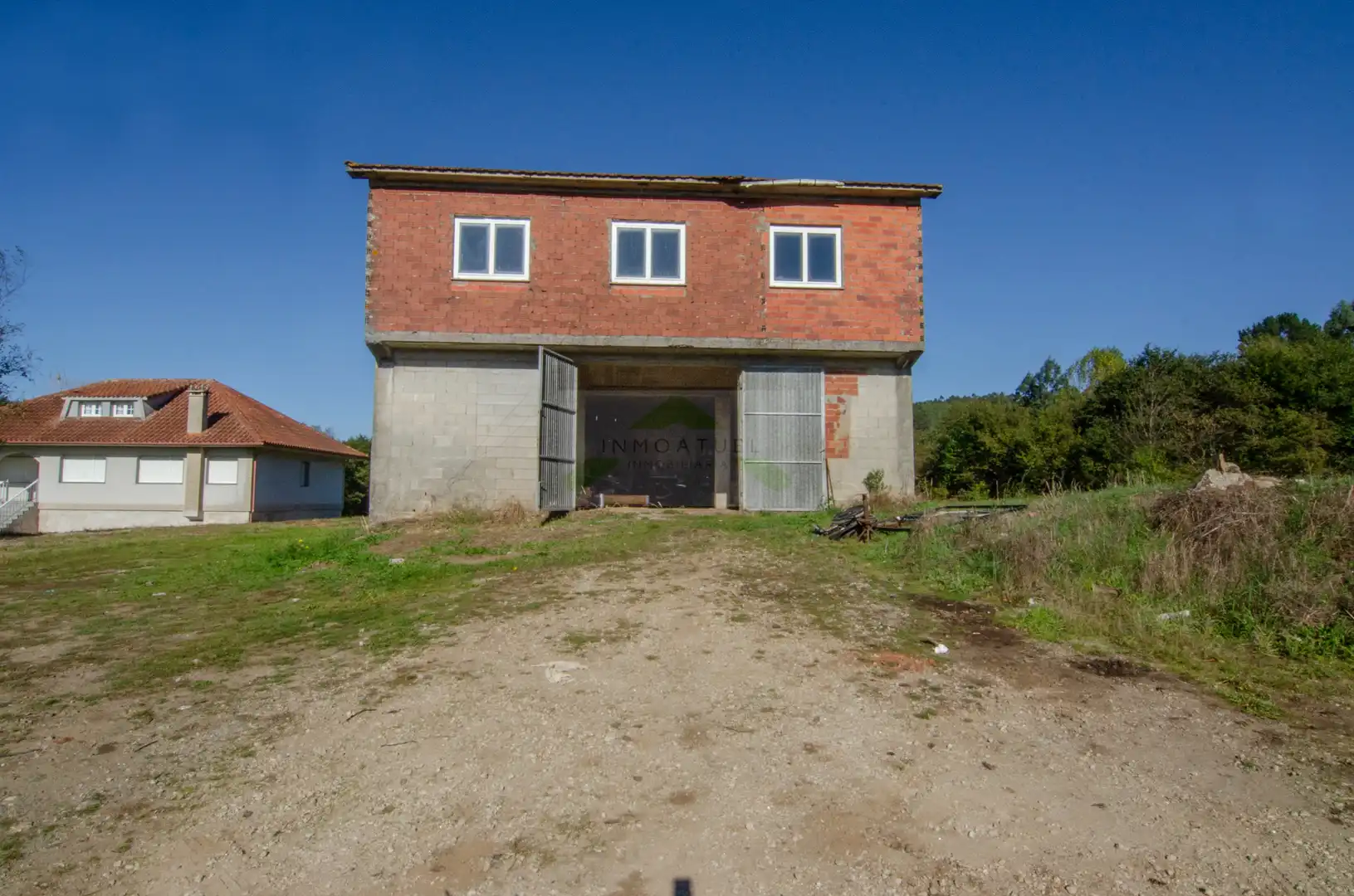 Vista exterior de Casa o chalet en venta en Cerceda con Jardín privado