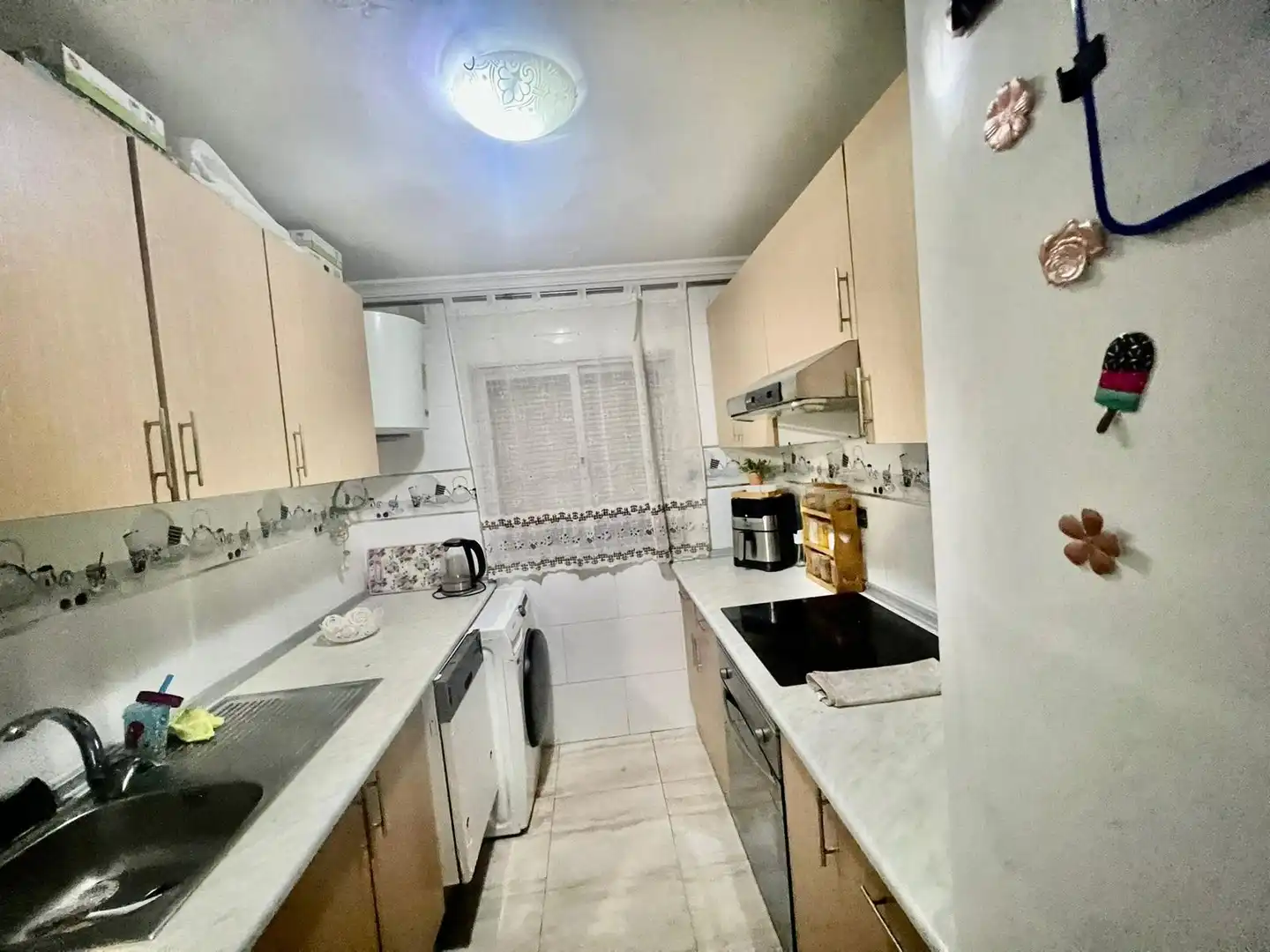 Kitchen of Flat for sale in Sevilla  with Air Conditioner