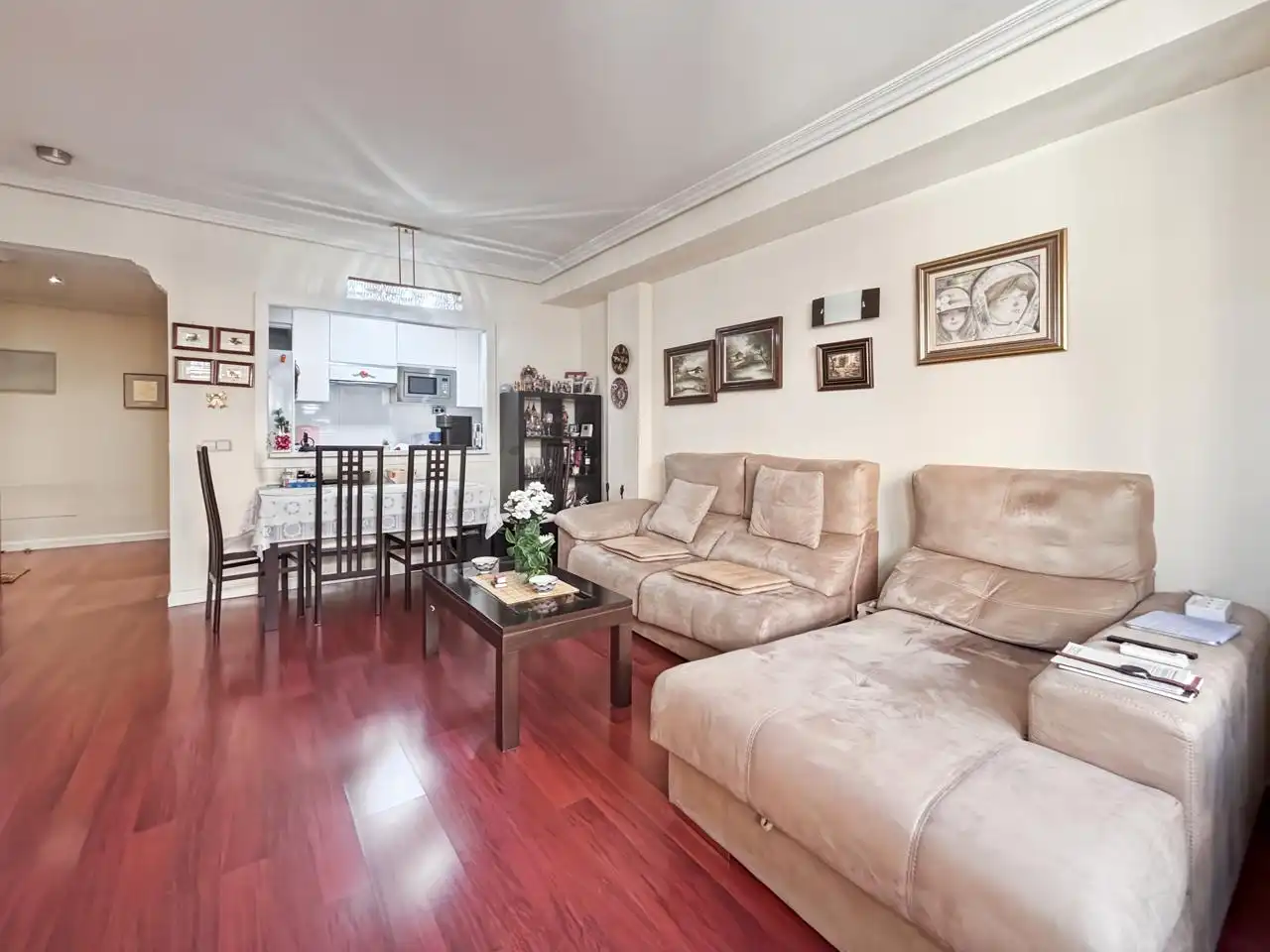 Sala de estar de Piso en venta en Collado Villalba con Calefacción, Terraza y Trastero