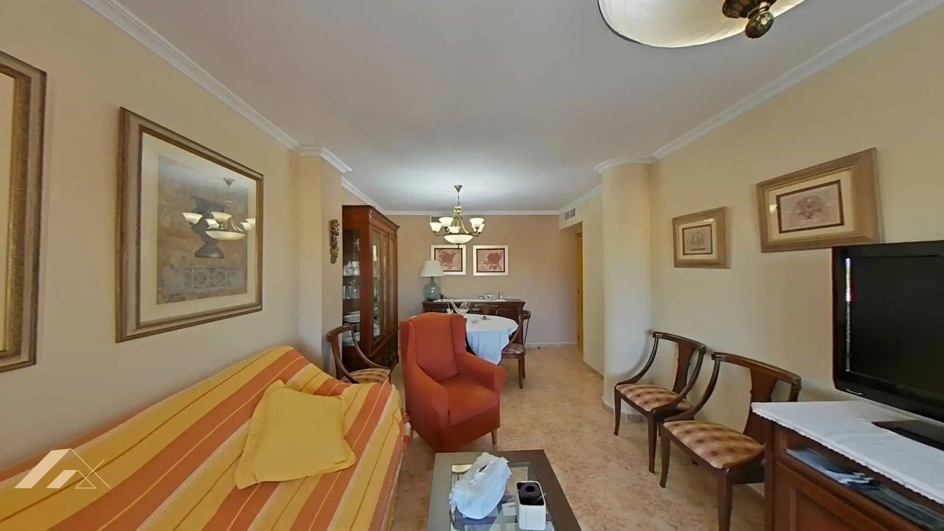 Sala de estar de Apartamento en venta en San Pedro del Pinatar con Calefacción y Amueblado