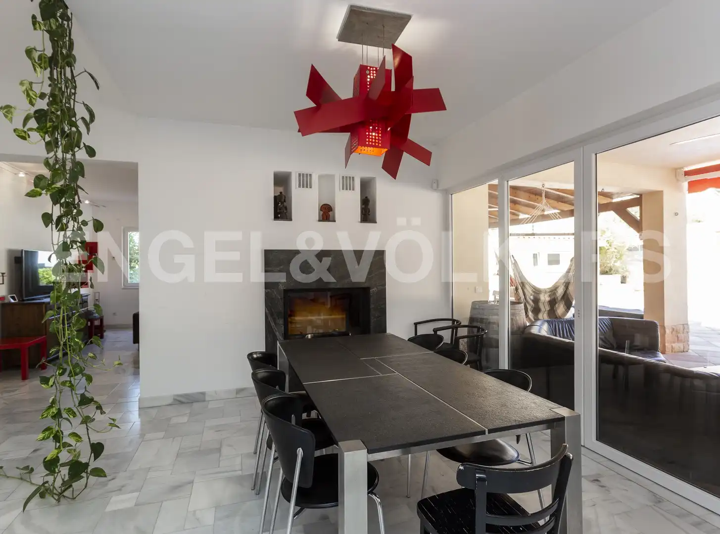 Menjador de Casa o xalet en venda en Calafell amb Aire condicionat, Calefacció i Jardí privat