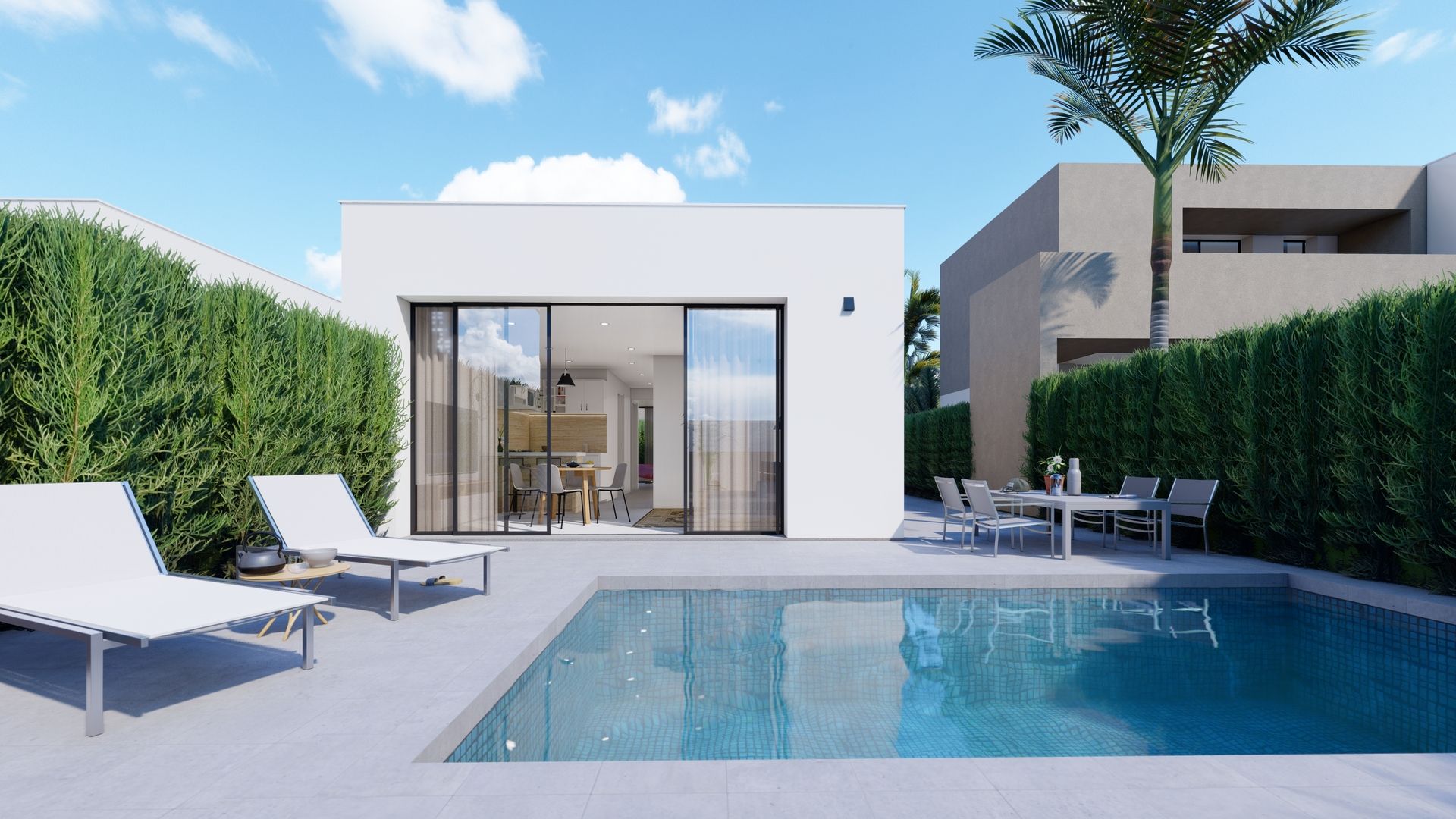 Vista exterior de Casa o chalet en venta en Cartagena