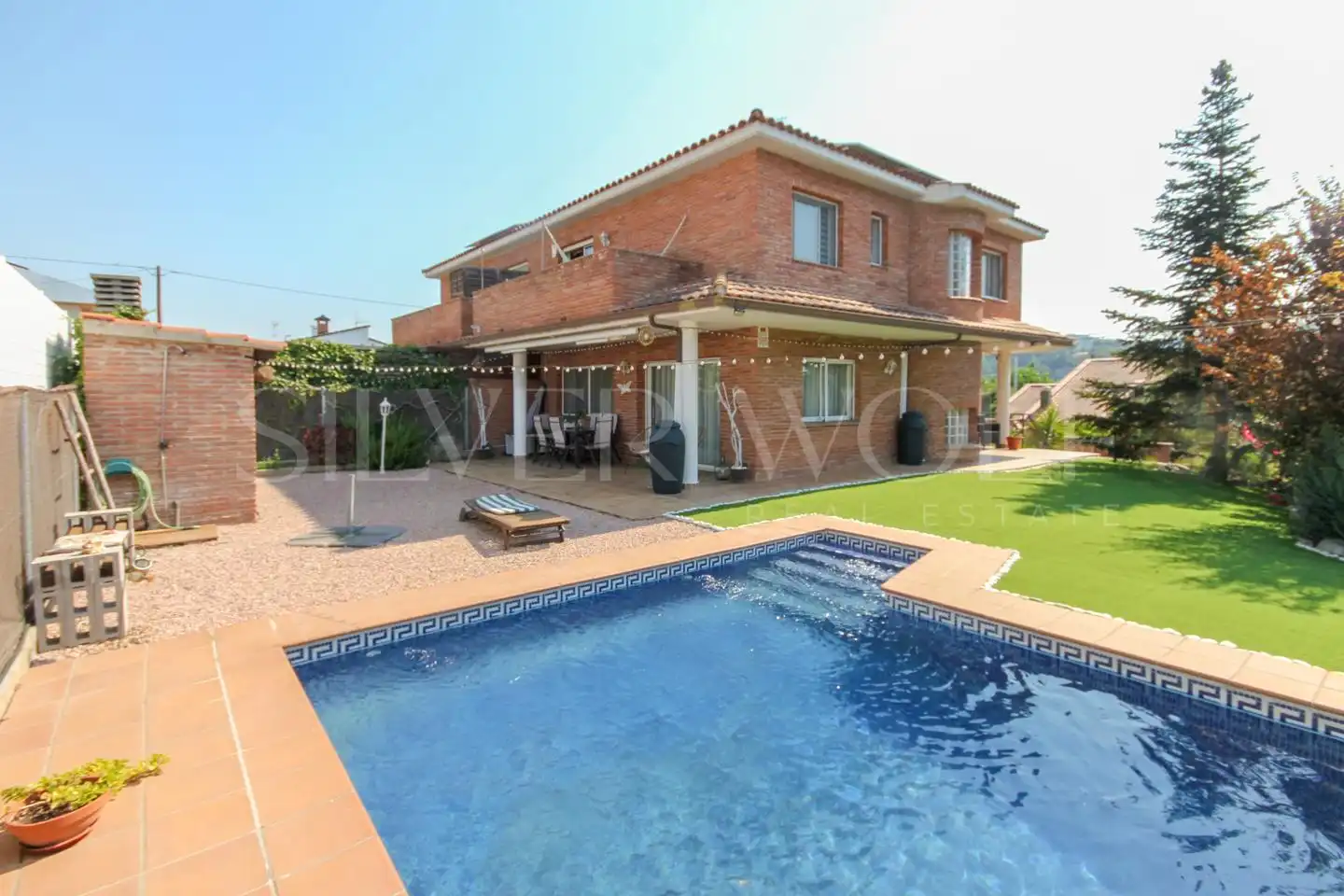 Jardí de Casa adosada en venda en Sant Quirze del Vallès amb Calefacció, Jardí privat i Parquet