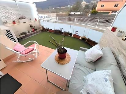 Terrace of Flat for sale in Sant Martí Sarroca  with Air Conditioner, Terrace and Swimming Pool