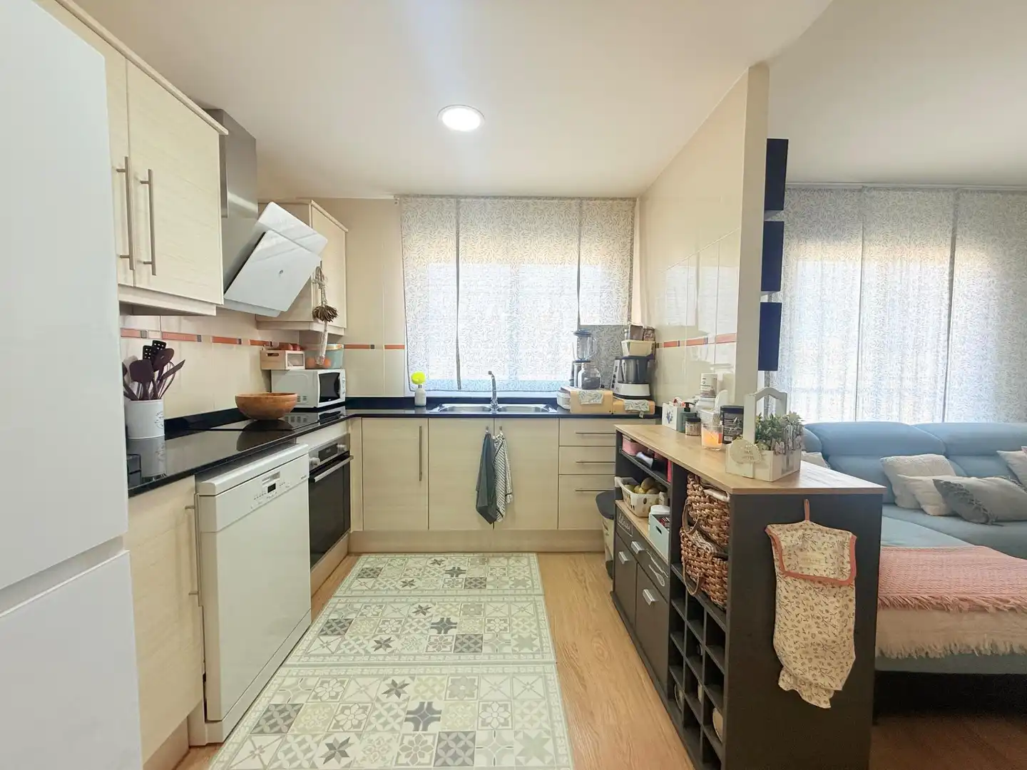 Cocina de Ático en venta en Sant Jaume d'Enveja con Aire acondicionado, Parquet y Terraza