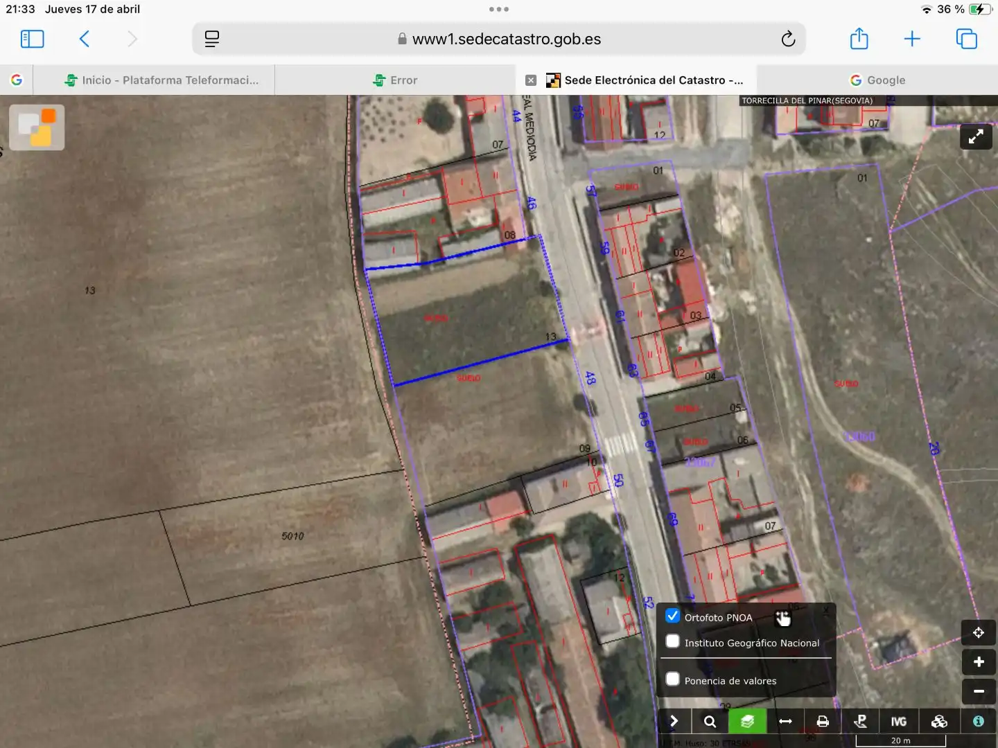 Residencial en venta en Torrecilla del Pinar