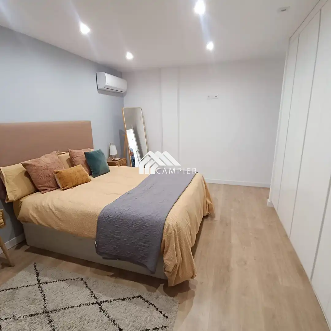 Bedroom of Flat for sale in Albacete  with Air Conditioner, Heating and Furnished