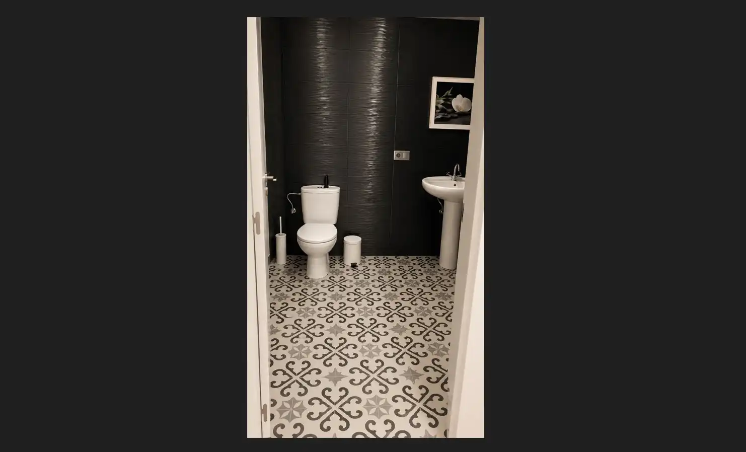 Bany de Local en venda en Náquera amb Aire condicionat, Parquet i Moblat