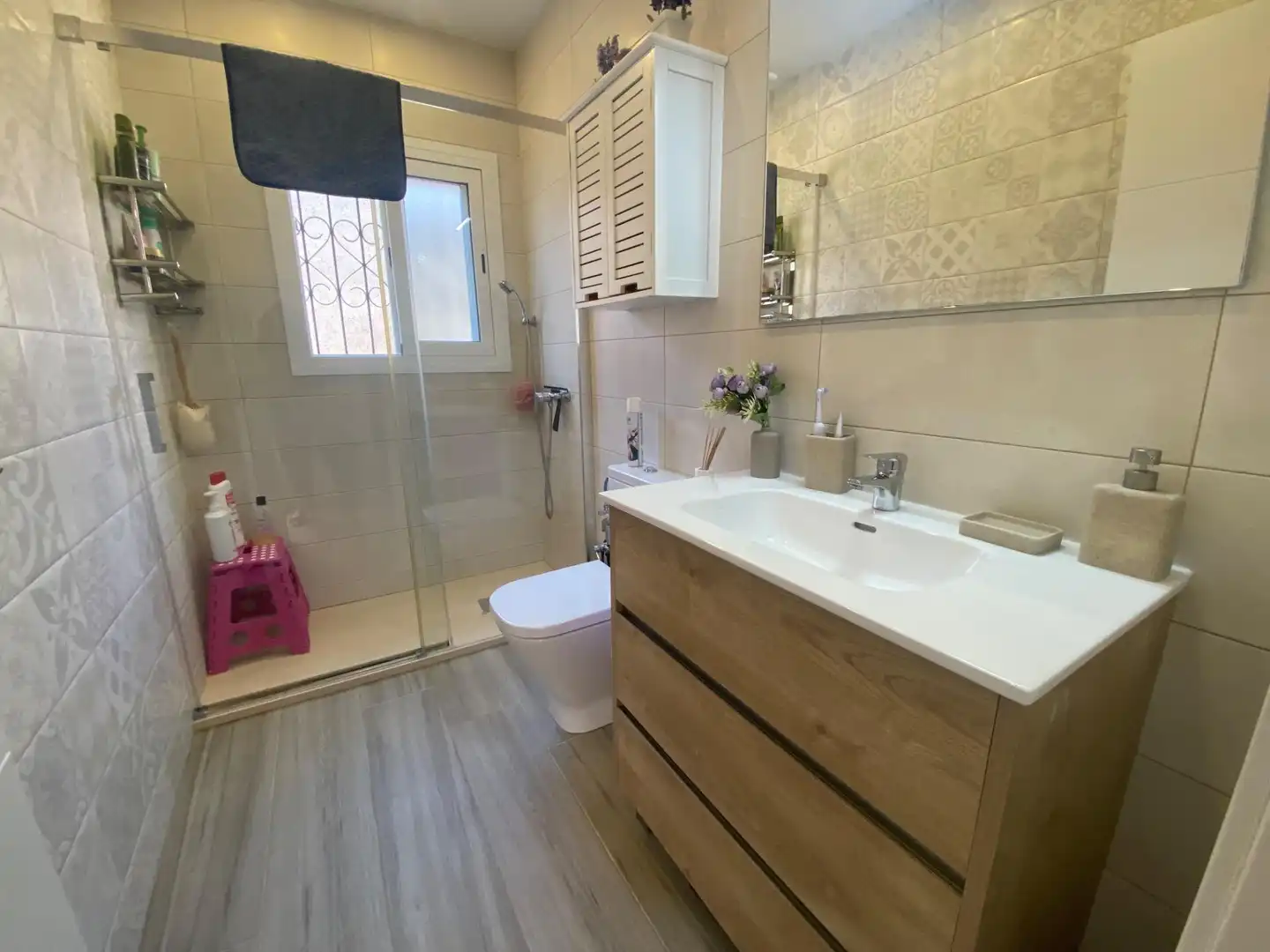 Bathroom of Flat for sale in Mont-roig del Camp  with Air Conditioner, Heating and Private garden