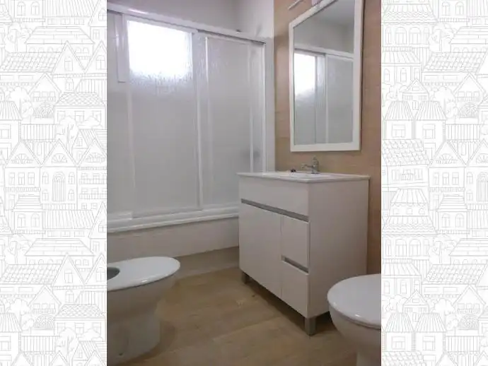 Bathroom of Houses for rent in Garrucha  with Air Conditioner, Terrace and Furnished