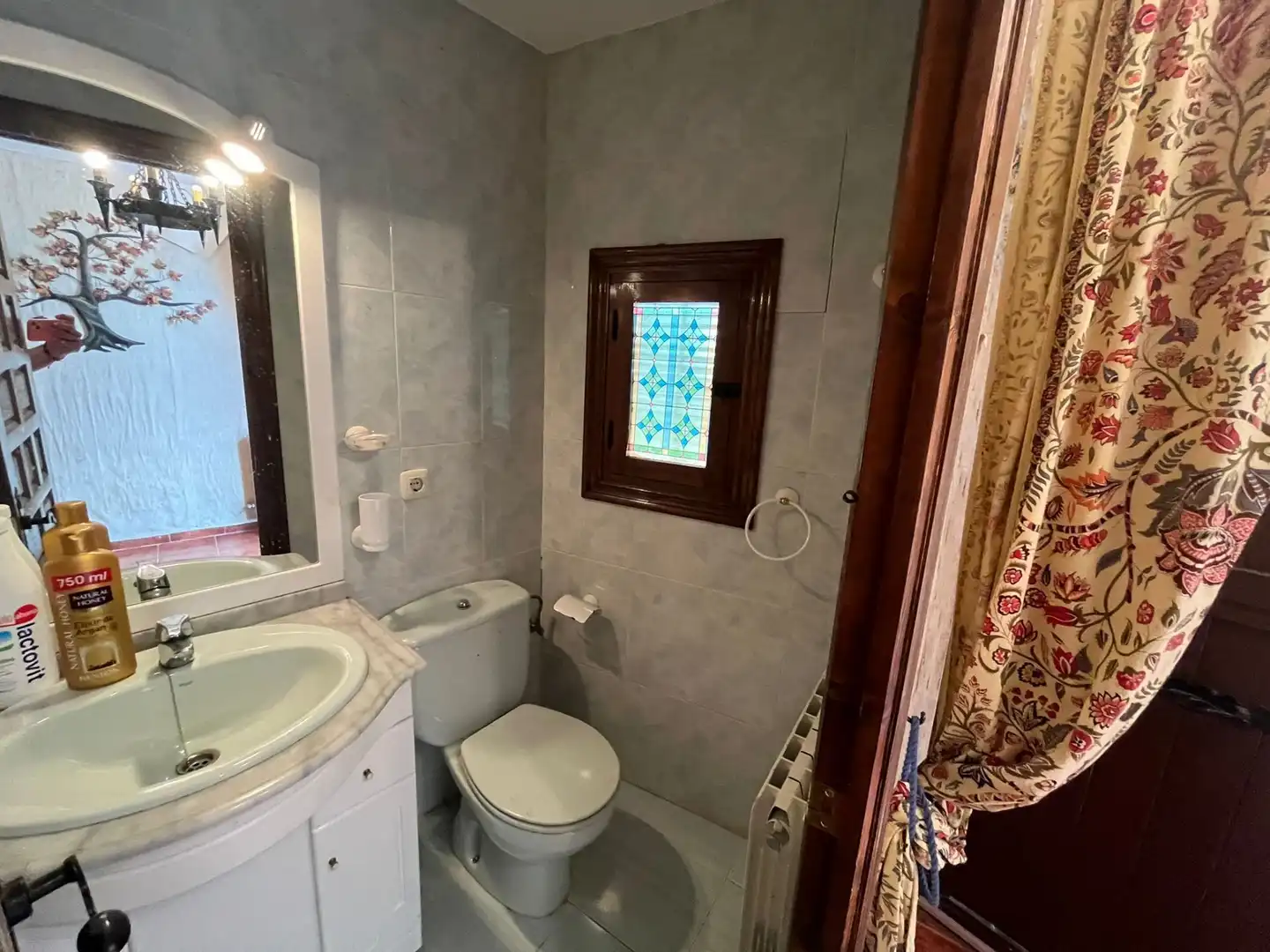 Baño de Finca rústica en venta en Cañamero con Calefacción y Jardín privado