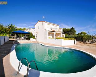 Swimming pool of Single-family semi-detached for sale in Alcanar  with Terrace