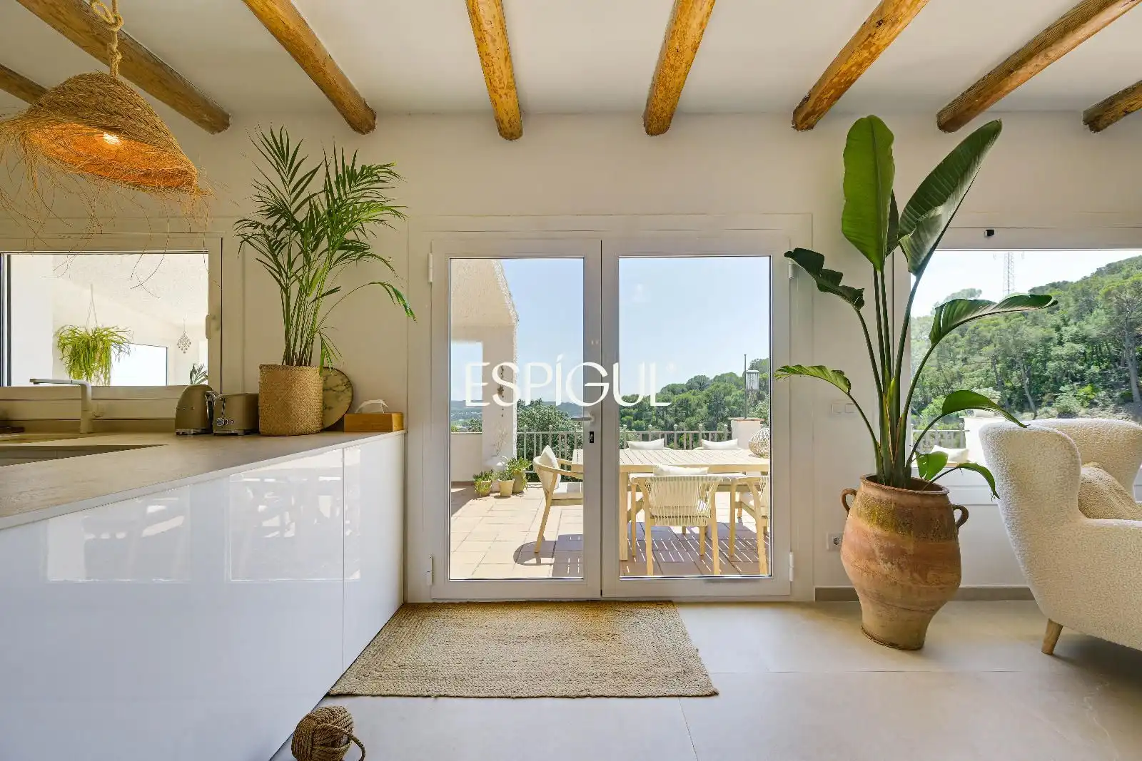 Terrassa de Casa o xalet en venda en Vall-llobrega amb Aire condicionat, Calefacció i Terrassa