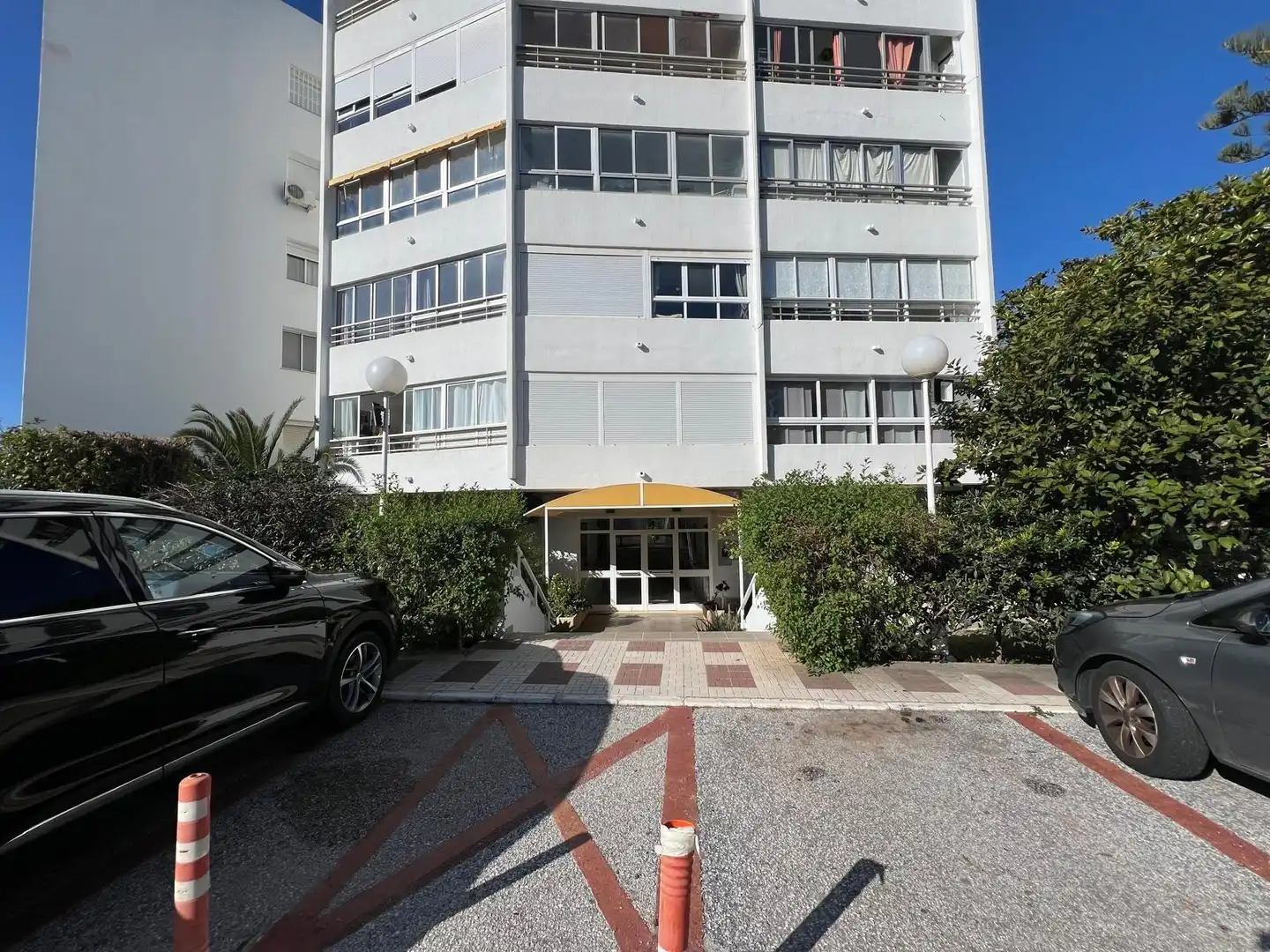 Vista exterior de Apartament de lloguer en Mijas amb Jardí privat