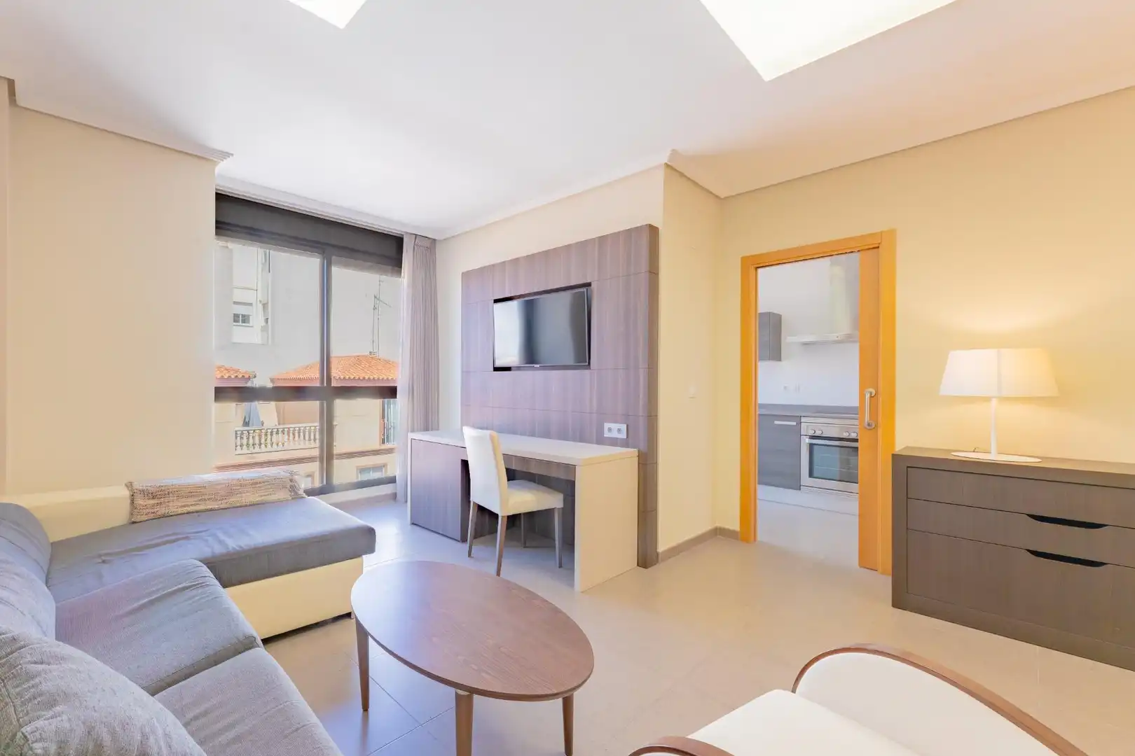 Sala de estar de Piso en venta en La Vall d'Uixó con Aire acondicionado y Amueblado